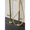 Aqua Vintage CCK8107DX Freestanding Tub Faucet with Supply Line, Stop Valve, Brushed Brass CCK8107DX - alternate 2
